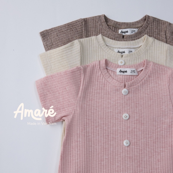 Bodysuit ngắn tay cúc bấm đùi cho bé trai và bé gái Dumbo (0M-24M)