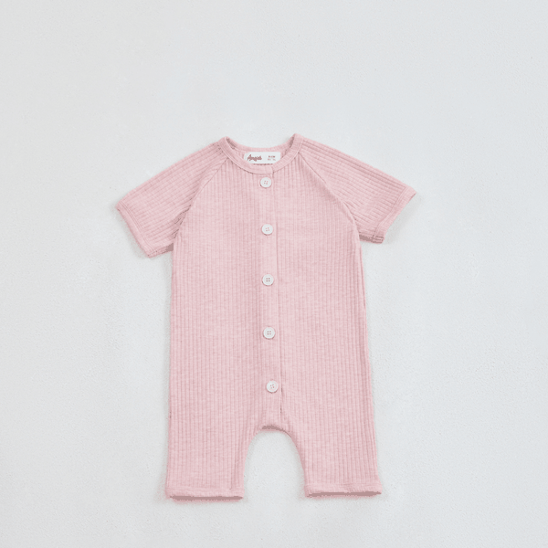Bộ liền Boo Romper ngắn tay ôm sát người dành cho bé trai và bé gái (0-24M)