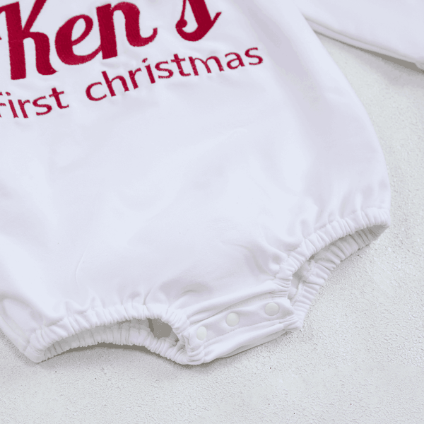 Bodysuit đùi trắng ấm áp Frosty cho bé trai và bé gái (0M-24M)