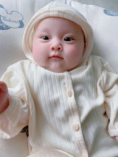 Áo cardigan mỏng có mũ Cub Coat cho bé trai và bé gái (3M-3Y)