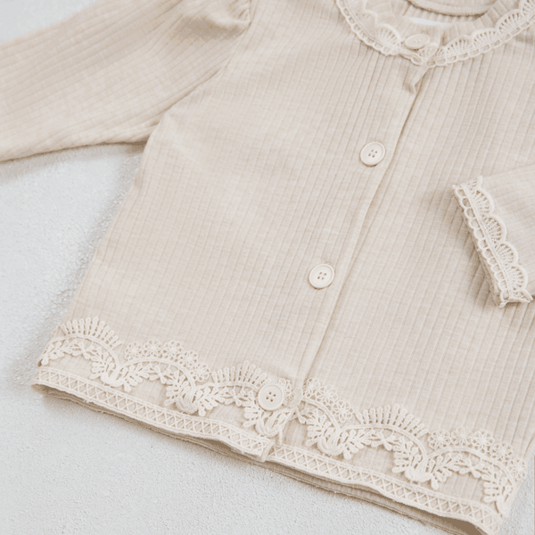 Áo khoác rời thiết kế ren cách điệu Tinkerbell Cardigan dành cho bé gái (3M-3Y)