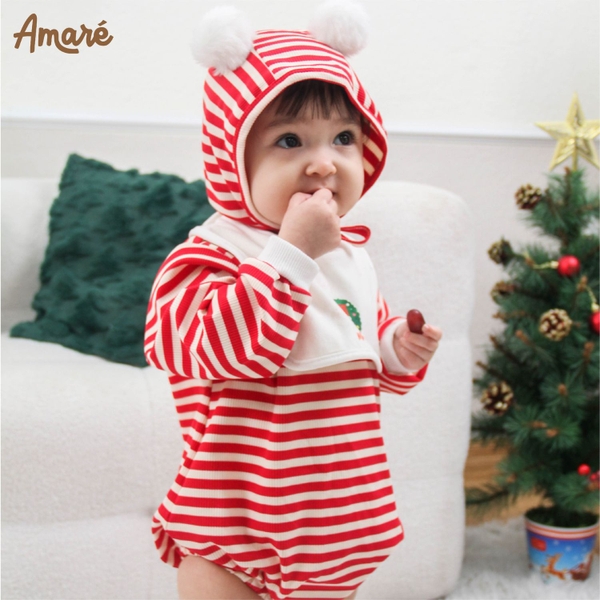 Elfie Bodysuit ( Mua bodysuit tặng kèm yếm giáng sinh)