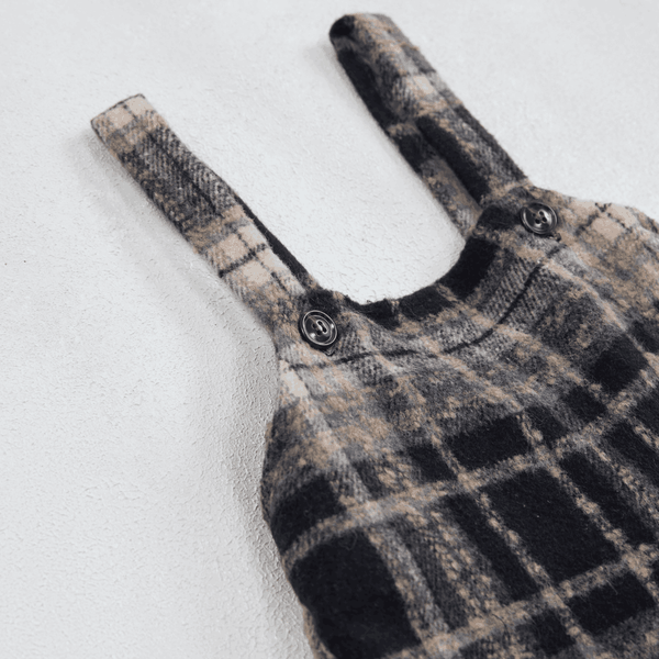 Quần yếm rời Dottie kẻ caro dành cho bé trai và bé gái (3M-3Y)