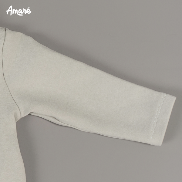 Áo nỉ Woolen thiết kế cổ cao 3 phân cho bé trai và bé gái (3M-3Y)