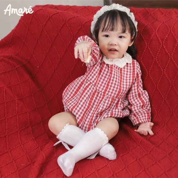 Flora Bodysuit (tặng tất nơ trắng)