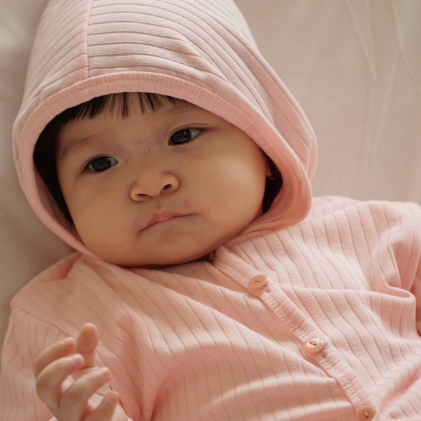 Áo cardigan mỏng có mũ Cub Coat cho bé trai và bé gái (3M-3Y)