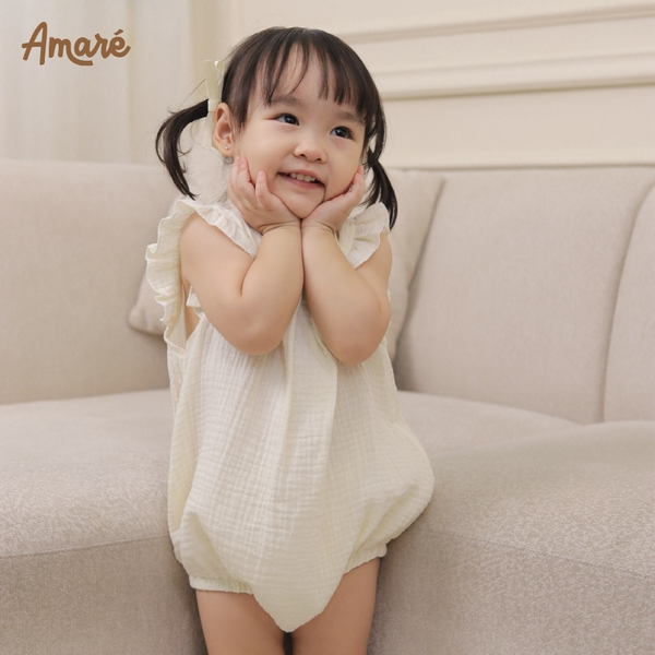Bodysuit cách điệu ren cho bé gái Lilac (0M-24M)