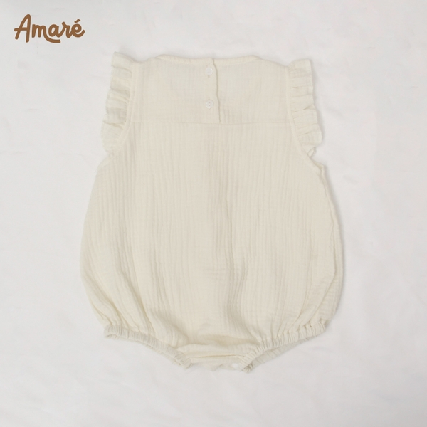 Bodysuit cách điệu ren cho bé gái Lilac (0M-24M)