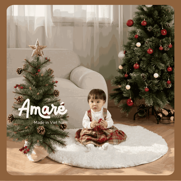 Váy yếm rời kẻ caro Bambi dành cho bé gái (3M-3Y)