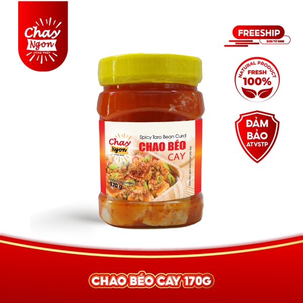 Chao Béo Cay - Spicy Taro Bean Curd