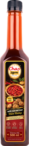 Nước mắm nhĩ chay nấm hương đặc biệt
