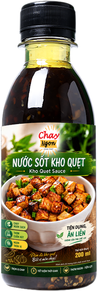 Nước Sốt Kho Quẹt Chay Ngon Hùng Phát Chai 200ml - Vegetables & Chilli Sauce