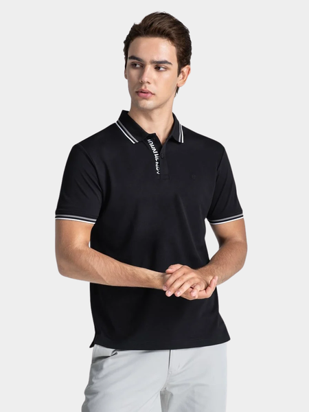 Áo Thun Polo Tay Ngắn Form Vừa Vải Cafe . KS26FH65G-RGCA
