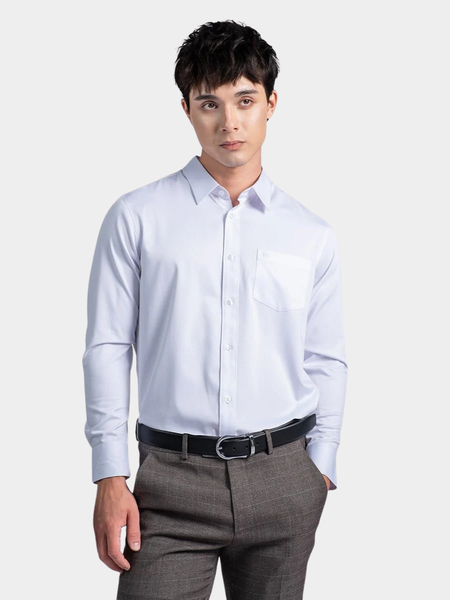 Áo Sơ Mi Nam Tay Dài Công Sở Vải Bamboo . WS26ES52P-LDBB