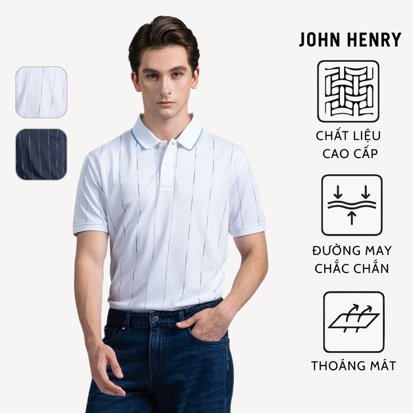 Áo Polo Nam Trẻ Trung Form Ôm