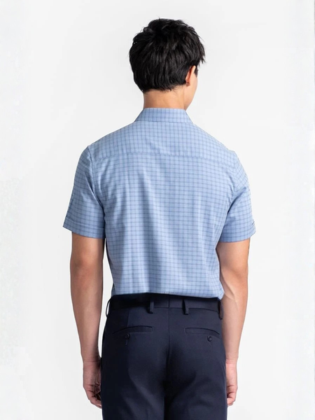 Áo Sơ Mi Nam Công Sở Tay Ngắn . WS26FH25M-SD