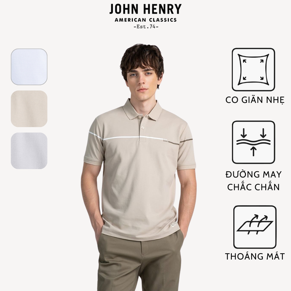 Áo Polo Nam Trẻ Trung Form Ôm