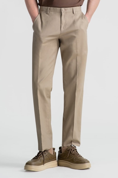 Quần Khaki Nam Basic Thanh Lịch