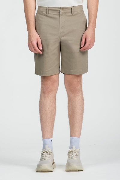 Quần Short Nam Khaki Trên Gối
