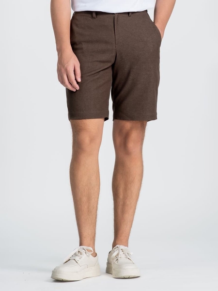 Quần Short Nam Khaki Trên Gối