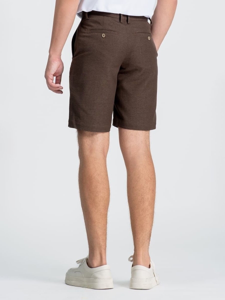 Quần Short Nam Khaki Trên Gối