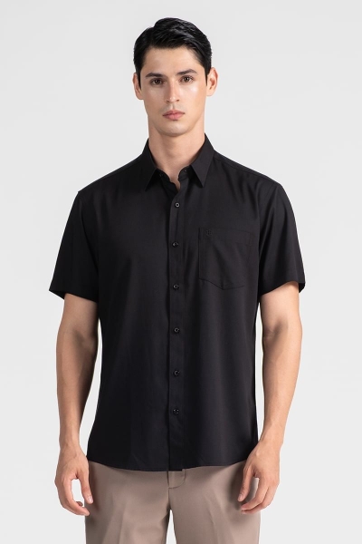 Áo Sơ Mi Nam Công Sở Tay Ngắn ~ WS26SS31P-SD