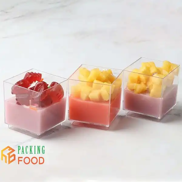 cốc nhựa vuông 4248