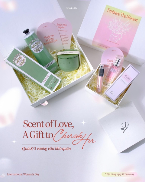 Gợi Ý Quà 8/3 | Những Set Quà Vương Vấn Khó Quên