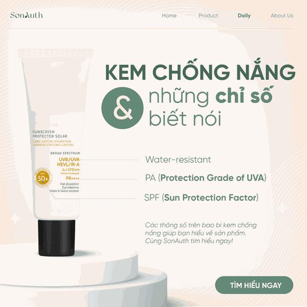 Những chỉ số chống nắng nói lên điều gì?