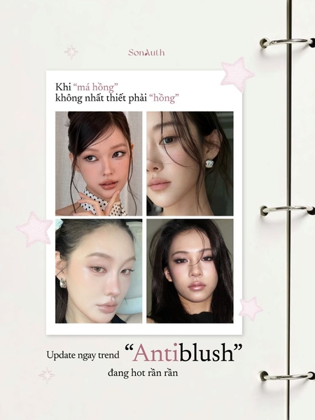 Xu Hướng Trang Điểm Má Hồng Antiblush