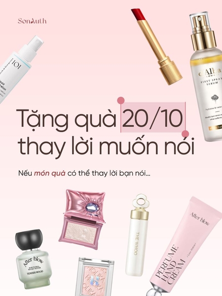 Những Món Quà 20/10 Thay Lời Bạn Muốn Nói