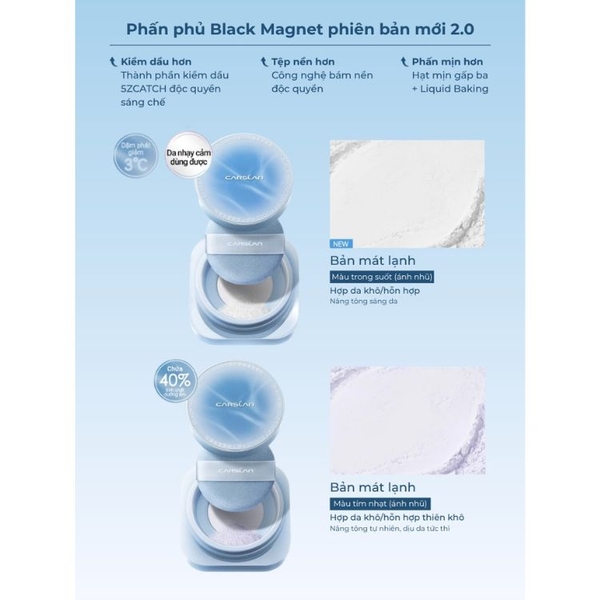 Carslan Black Magnet Soft Focus Make-up Powder