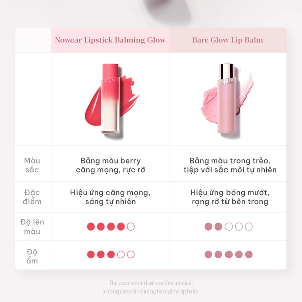 Espoir Bare Glow Lip Balm