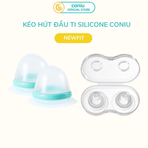 Kéo Đầu Ti Silicone Coniu Giúp Mẹ Cho Con Ti Dễ Dàng Và Thẩm Mĩ( Có Che Tên)