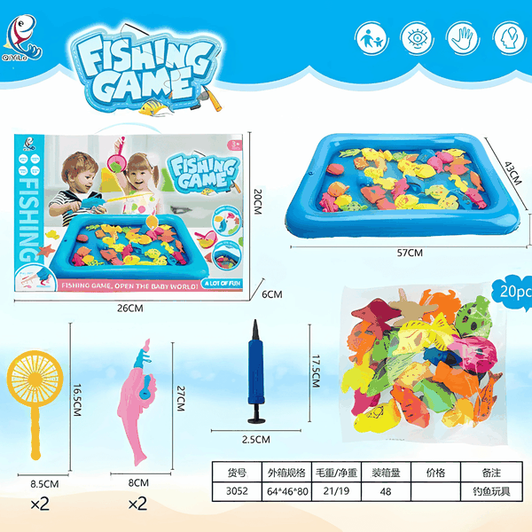 3052  HỘP CÂU CÁ 2 CẦN CÁ HEO HÍT 20C ĐỦ MẪU + PHAO, ỐNG BƠM + 2C VỢT
