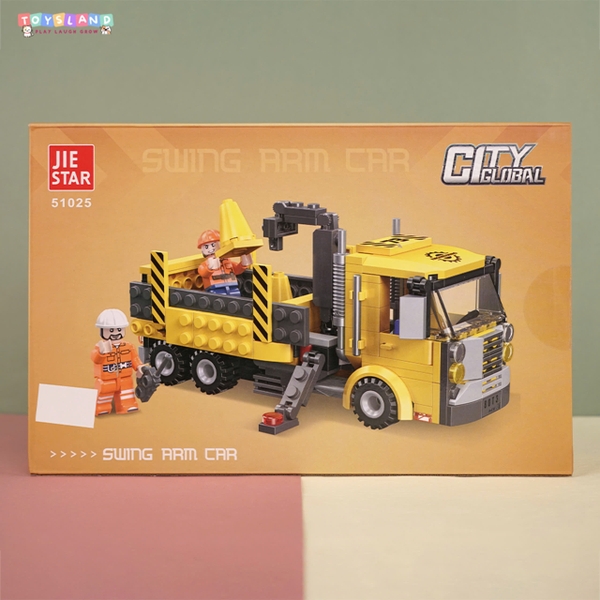 51025  HỘP LOGO RÁP XE CÔNG TRÌNH TẢI CẨU
