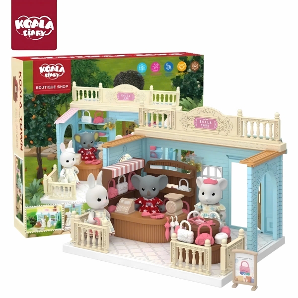 FDE87325  HỘP NỘI THẤT CỬA HÀNG TÚI XÁCH GẤU KOALA 47 MIẾNG