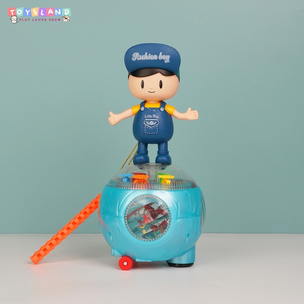 LỒNG ĐÈN PIN HÌNH BÉ TRAI THĂNG BẰNG | NR617-128A