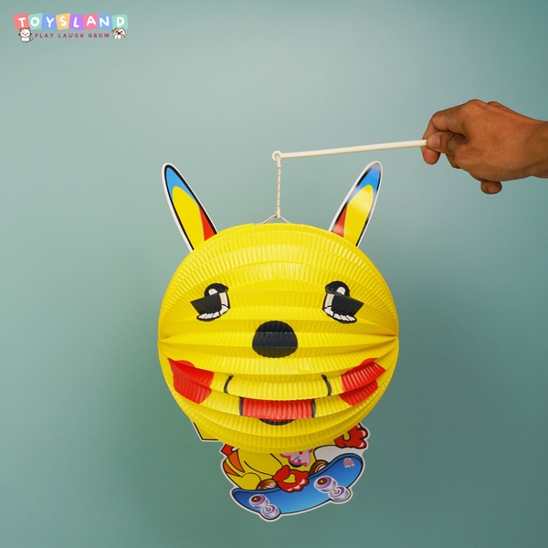 LỒNG ĐÈN TRUNG THU GIẤY PIKACHU | _01LDTL/TL