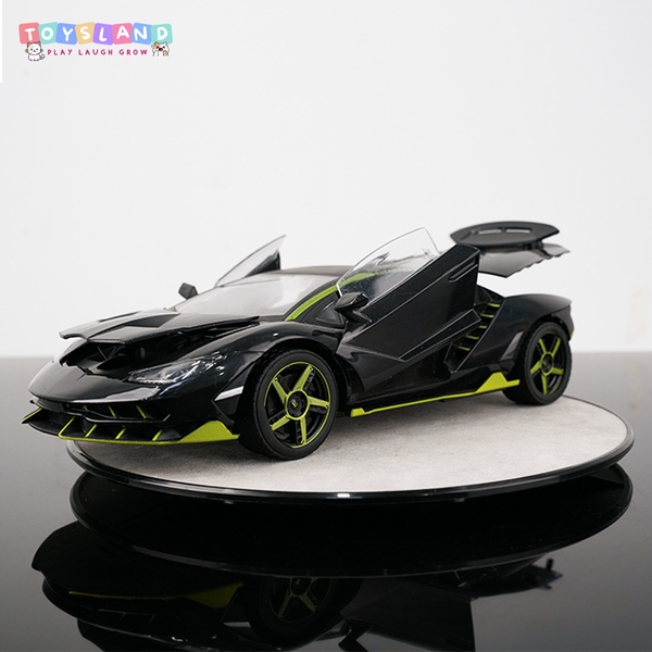 114-3A  HỘP XE HƠI LAMBORGHINI MỞ CỬA, MỞ CỐP ĐIỀU KHIỂN 7 ĐỘNG TÁC, CÓ SẠC, TL 1:14