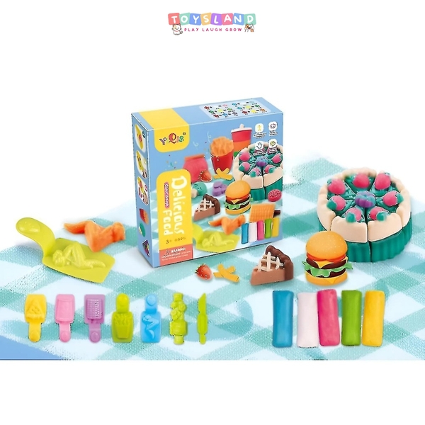 5822-C  HỘP ĐẤT SÉT LÀM BÁNH + 5 TÚI