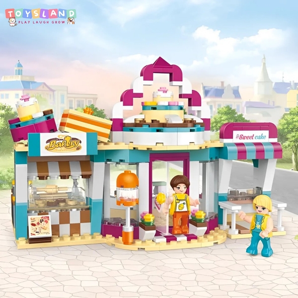 4574  HỘP LOGO RÁP CỬA HÀNG BÁNH NGỌT 348 MIẾNG COGO