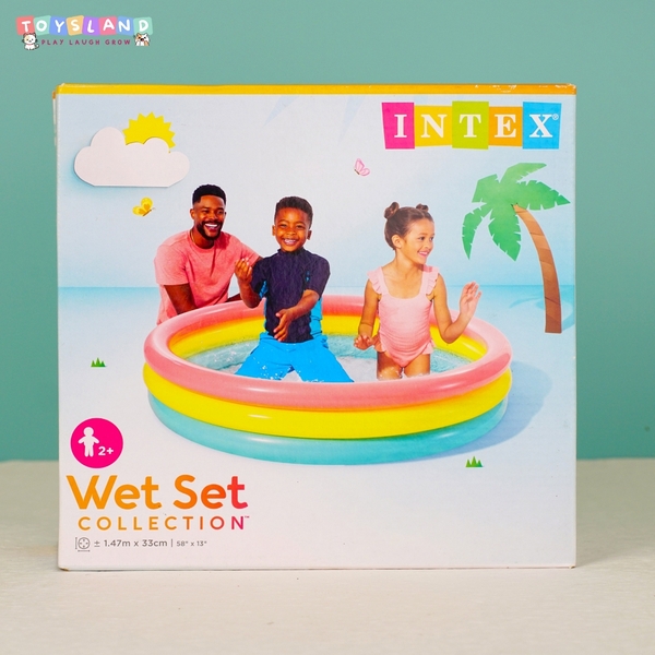 57422  HỘP PHAO HỒ BƠI INTEX 1.47m x 33cm | 58