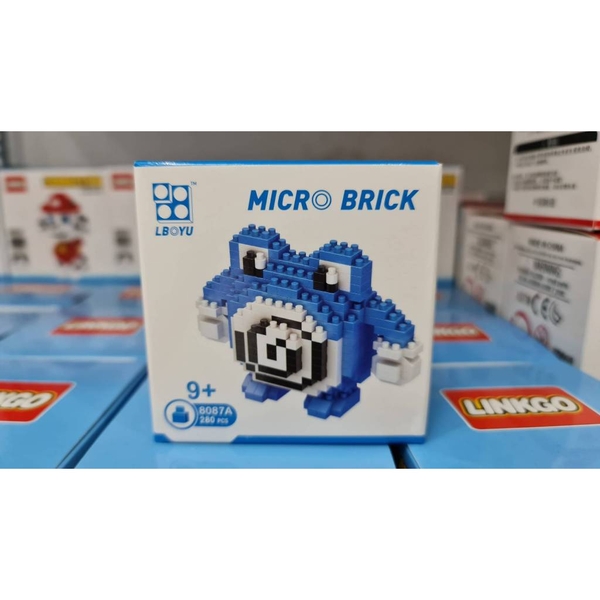 8087A/TL HỘP LOGO RÁP 3D POKEMON (320 MẢNH) Micro Brick