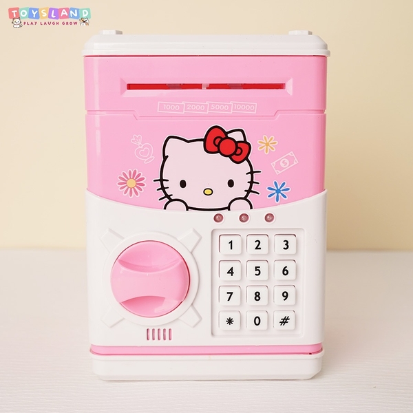 1806B  HỘP MÁY RÚT TIỀN ATM MÈO KITTY PIN