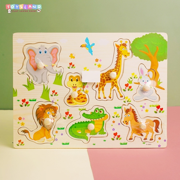 45281/TL BẢNG GỖ ĐỦ MẪU (CHỮ SỐ, TRÁI CÂY, THÚ) - THURUNG7C
