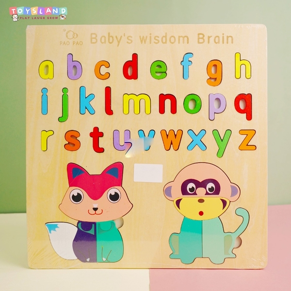 LCL-0432/TL  BẢNG GỖ XẾP HÌNH ĐỦ MẪU - DONGVAT