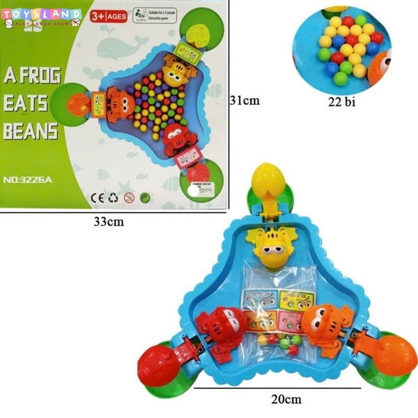 3226A  HỘP TRÒ CHƠI ẾCH 3C ĂN KẸO