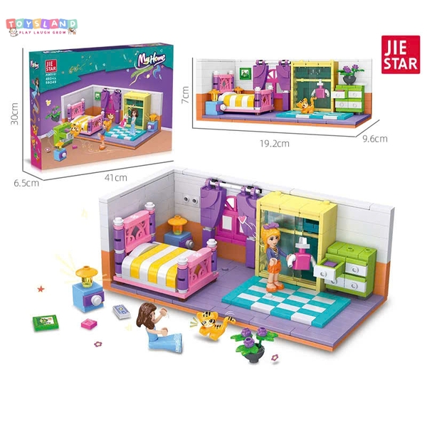 59249  HỘP LOGO RÁP PHÒNG NGỦ 402 MIẾNG JIE STAR
