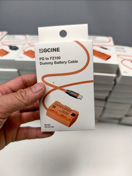 ZGCINE Cable De Batería Ficticia Usb-C Pd A Fz-100, 60 Cm / 1,96 Pies, Voltaje De Salida: 8 V / 2 A, Cable Trenzado